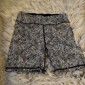Victoria Secret Leopard Bike Short